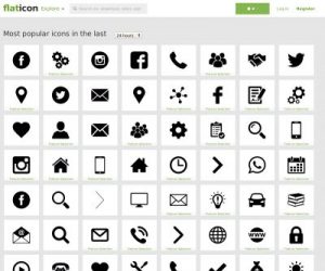 個以上 ウェブデザインのワンポイントに使える無料のフラットアイコン検索サイト 無料ツール Net